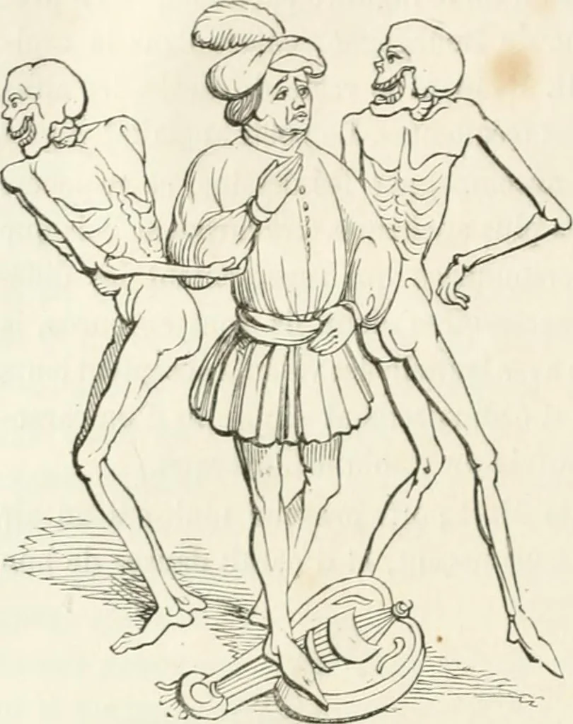 An illustration from Histoire de la caricature et du grotesque dans la littérature et dans l'art, 1875, leaf 232