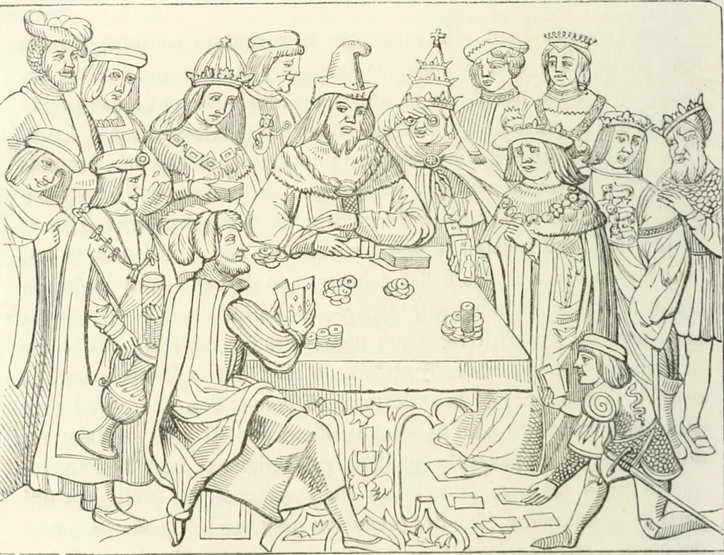 An illustration from Histoire de la caricature et du grotesque dans la littérature et dans l'art, 1875, leaf 356