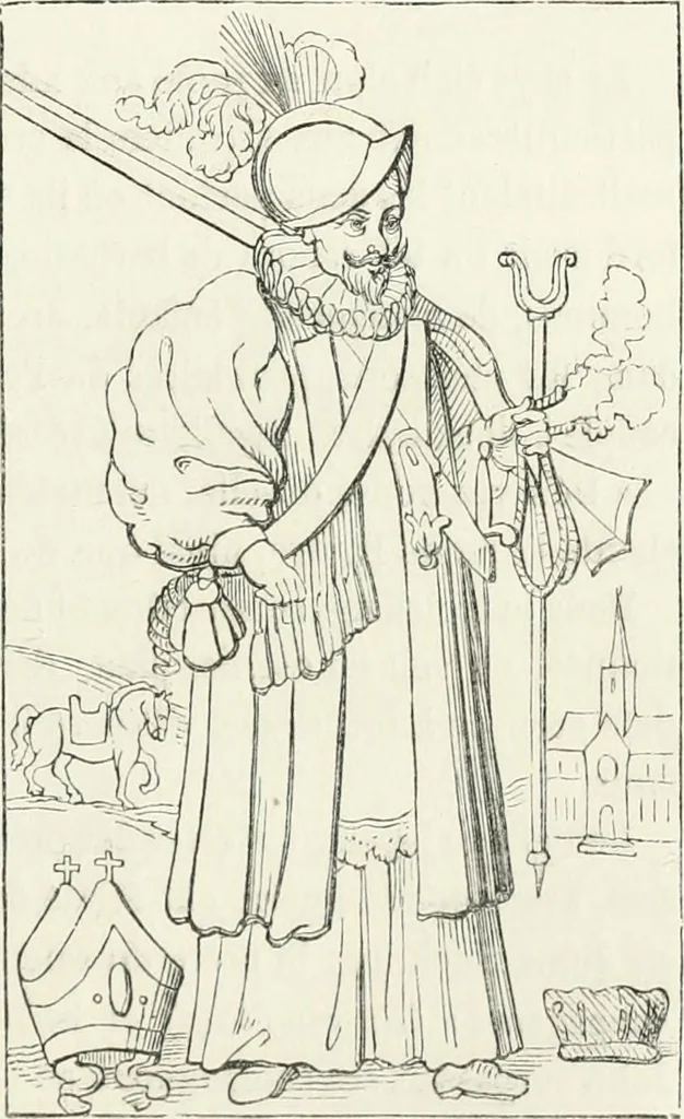An illustration from Histoire de la caricature et du grotesque dans la littérature et dans l'art, 1875, leaf 369