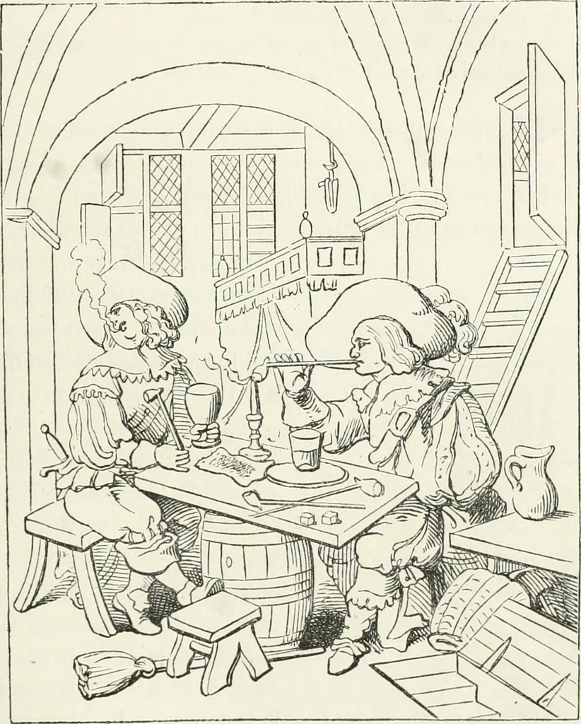 An illustration from Histoire de la caricature et du grotesque dans la littérature et dans l'art, 1875, leaf 371
