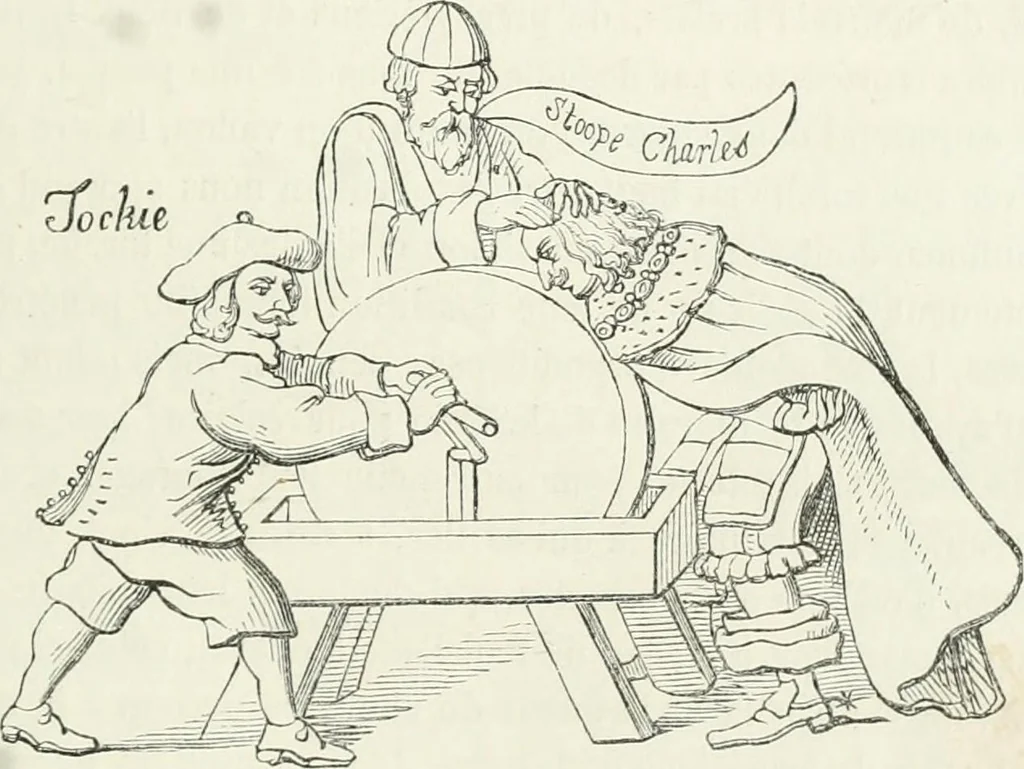 An illustration from Histoire de la caricature et du grotesque dans la littérature et dans l'art, 1875, leaf 375