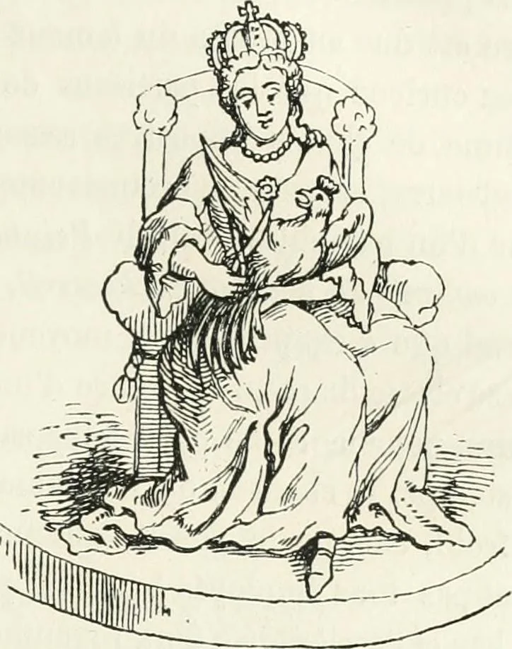 An illustration from Histoire de la caricature et du grotesque dans la littérature et dans l'art, 1875, leaf 415