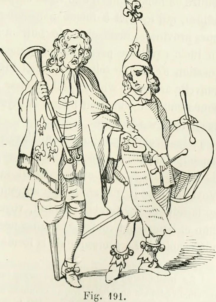 An illustration from Histoire de la caricature et du grotesque dans la littérature et dans l'art, 1875, leaf 415