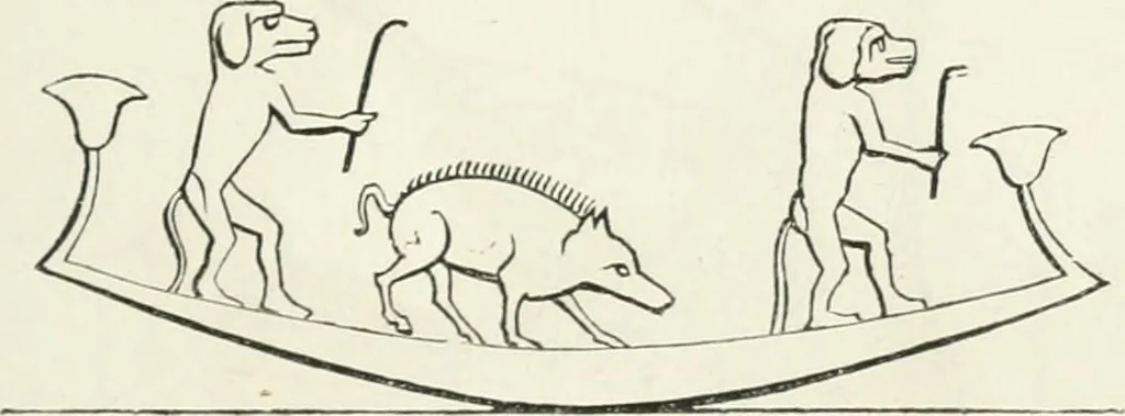 An illustration from Histoire de la caricature et du grotesque dans la littérature et dans l'art, 1875, leaf 43
