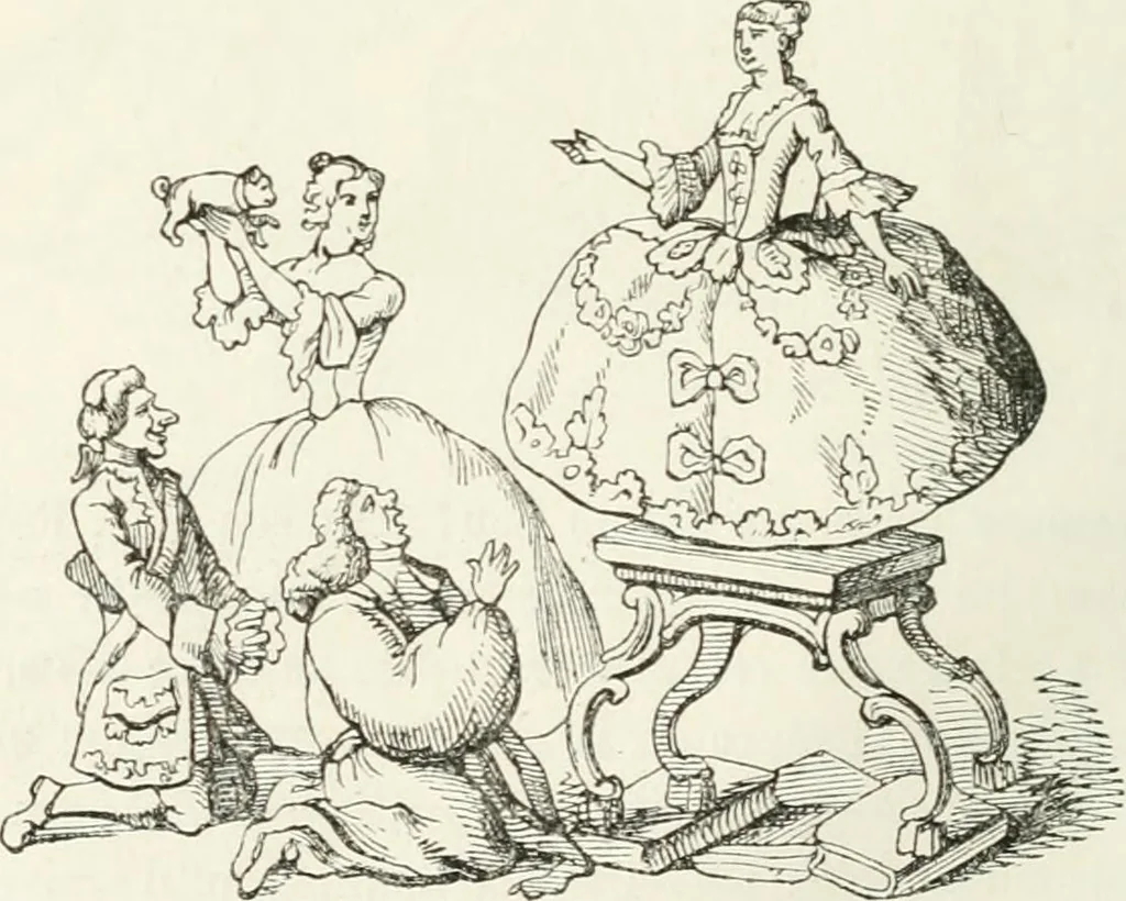 An illustration from Histoire de la caricature et du grotesque dans la littérature et dans l'art, 1875, leaf 430