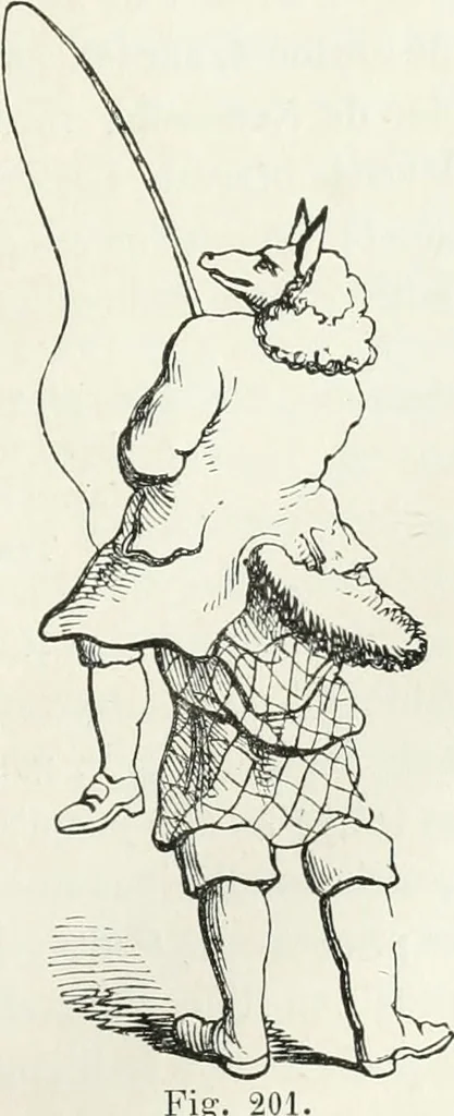 An illustration from Histoire de la caricature et du grotesque dans la littérature et dans l'art, 1875, leaf 431