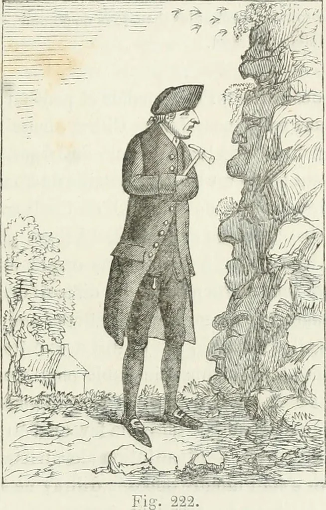 An illustration from Histoire de la caricature et du grotesque dans la littérature et dans l'art, 1875, leaf 461