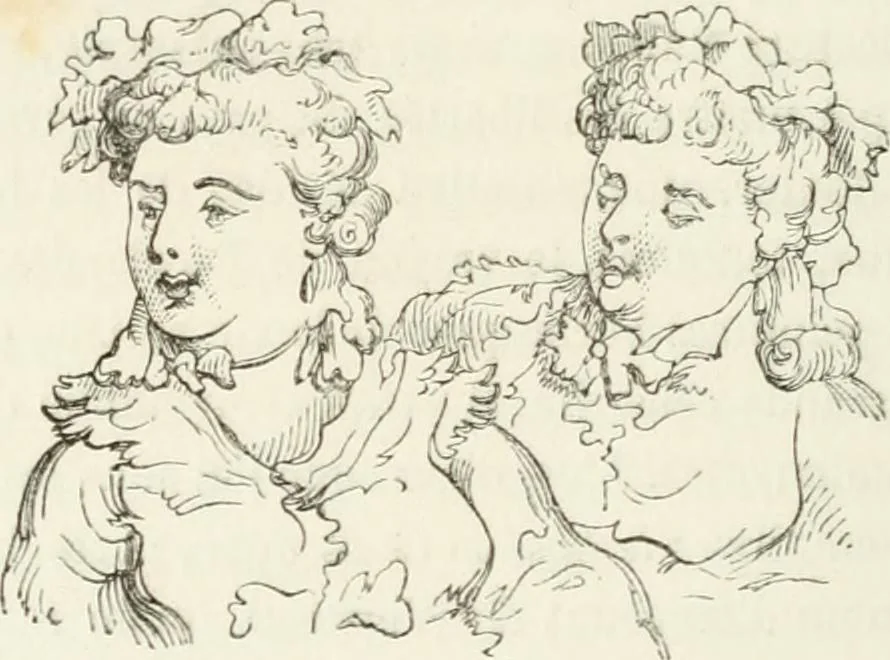 An illustration from Histoire de la caricature et du grotesque dans la littérature et dans l'art, 1875, leaf 480