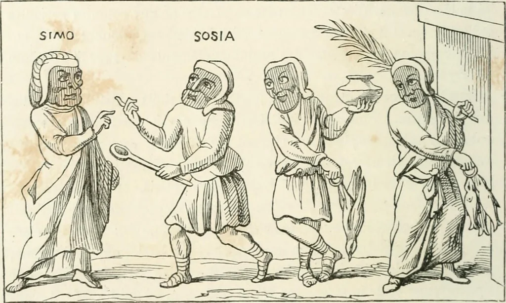 An illustration from Histoire de la caricature et du grotesque dans la littérature et dans l'art, 1875, leaf 62
