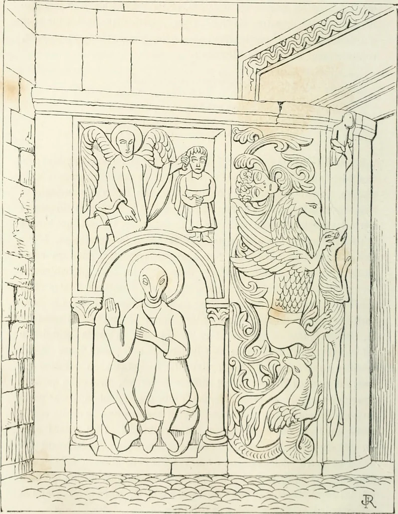 An illustration from Histoire de la caricature et du grotesque dans la littérature et dans l'art, 1875, leaf 86