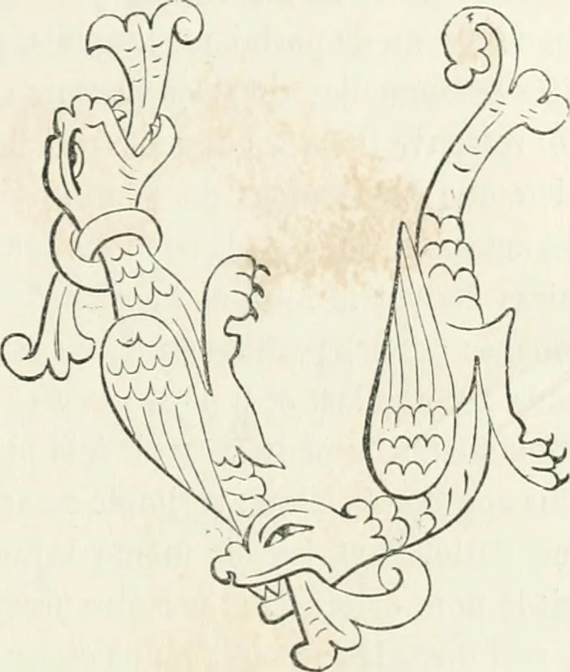 An illustration from Histoire de la caricature et du grotesque dans la littérature et dans l'art, 1875, leaf 87