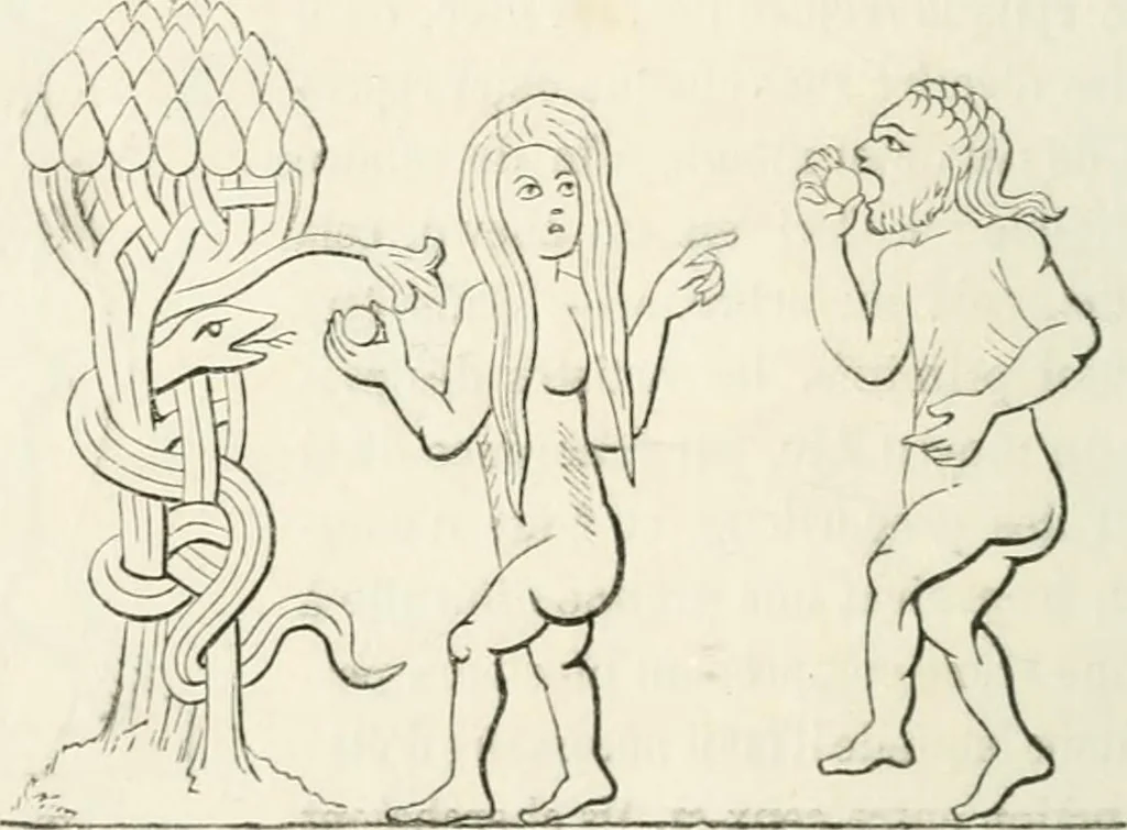 An illustration from Histoire de la caricature et du grotesque dans la littérature et dans l'art, 1875, leaf 92