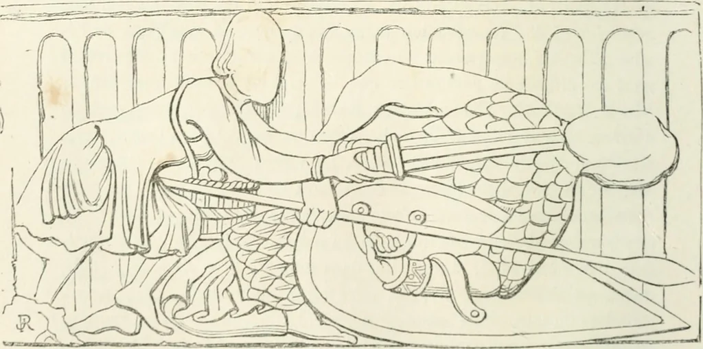 An illustration from Histoire de la caricature et du grotesque dans la littérature et dans l'art, 1875, leaf 94
