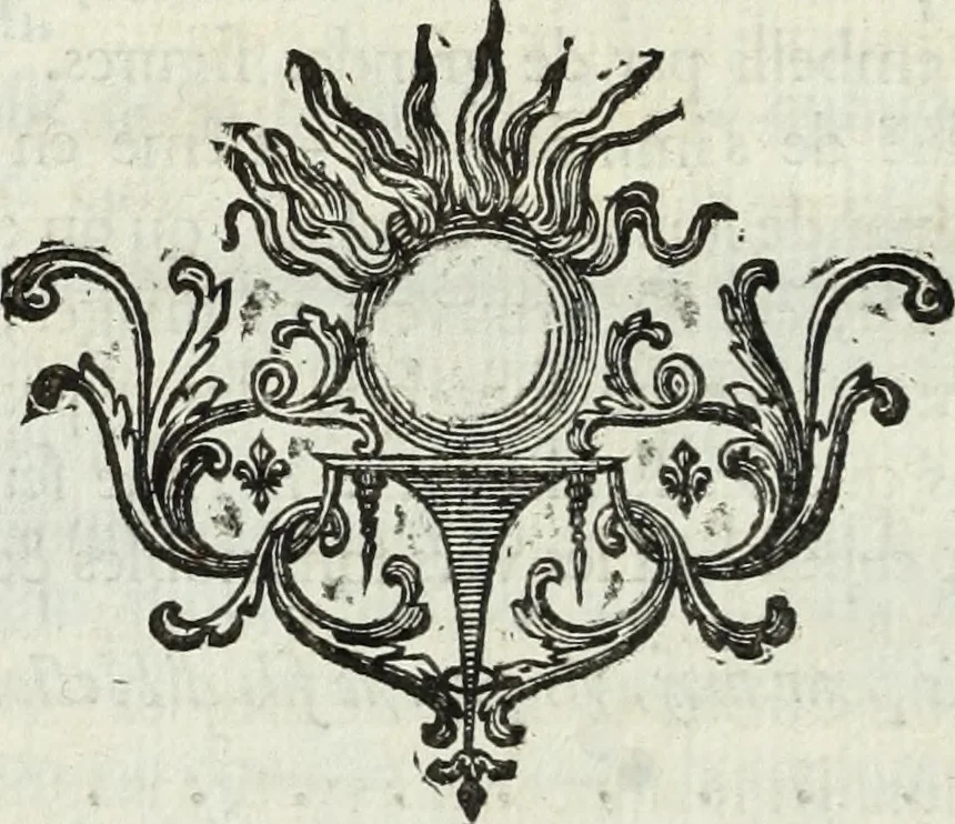 An illustration from Histoire de l'Académie royale des inscriptions et belles lettres, depuis son establissement jusqu'à présent : Avec les Mémoires de littérature tirez des registres de cette Académie depuis son renouvellement jusqu'en 1710, 1736, leaf 333