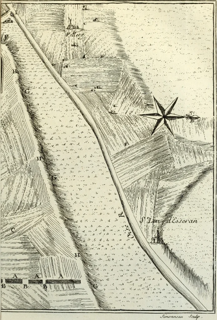 An illustration from Histoire de l'Académie royale des inscriptions et belles lettres, depuis son establissement jusqu'à présent : Avec les Mémoires de littérature tirez des registres de cette Académie depuis son renouvellement jusqu'en 1710, 1736, leaf 436