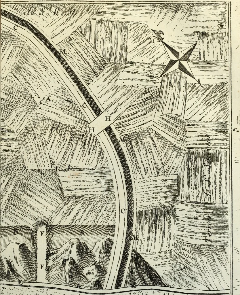 An illustration from Histoire de l'Académie royale des inscriptions et belles lettres, depuis son establissement jusqu'à présent : Avec les Mémoires de littérature tirez des registres de cette Académie depuis son renouvellement jusqu'en 1710, 1736, leaf 452