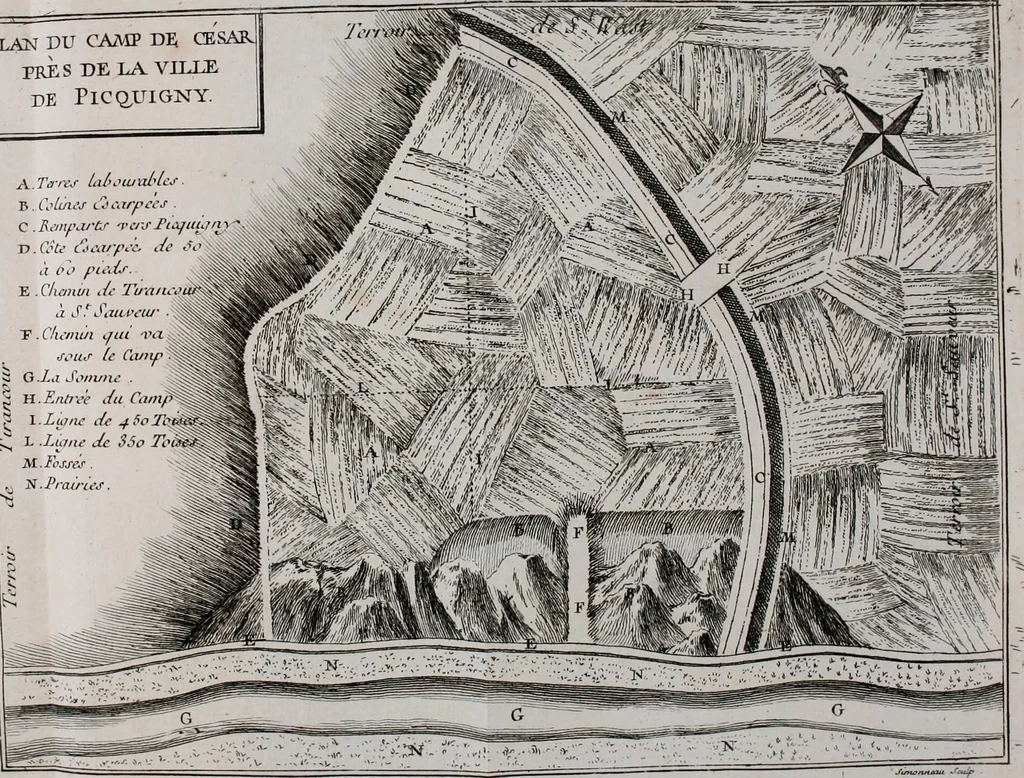 An illustration from Histoire de l'Académie royale des inscriptions et belles lettres, depuis son establissement jusqu'à présent : Avec les Mémoires de littérature tirez des registres de cette Académie depuis son renouvellement jusqu'en 1710, 1736, leaf 453