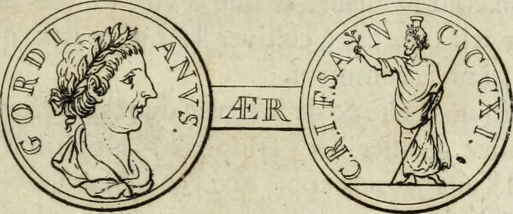 An illustration from Histoire de l'Académie royale des inscriptions et belles lettres, depuis son establissement jusqu'à présent : Avec les Mémoires de littérature tirez des registres de cette Académie depuis son renouvellement jusqu'en 1710, 1736, leaf 484