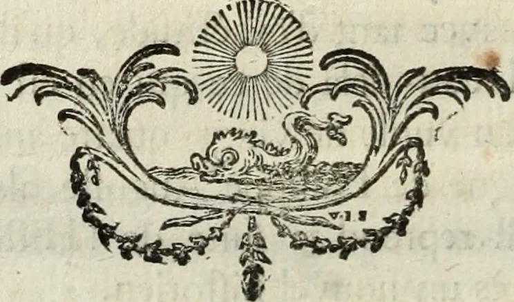 An illustration from Histoire de l'Académie royale des inscriptions et belles lettres, depuis son establissement jusqu'à présent : Avec les Mémoires de littérature tirez des registres de cette Académie depuis son renouvellement jusqu'en 1710, 1736, leaf 589