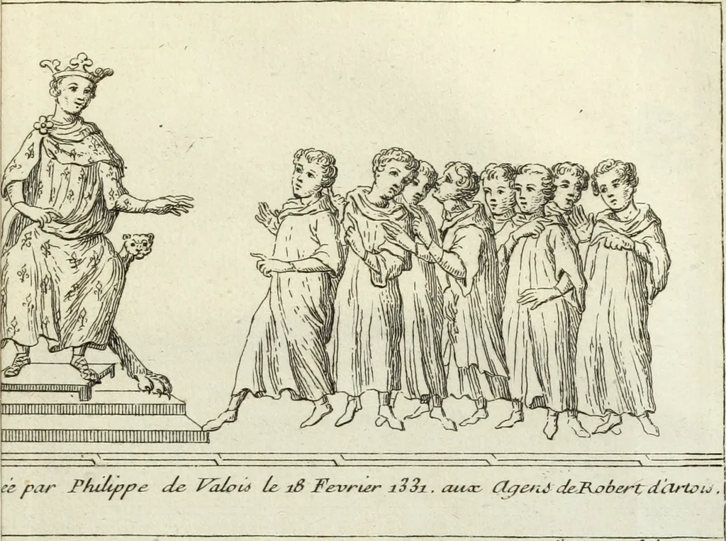 An illustration from Histoire de l'Académie royale des inscriptions et belles lettres, depuis son establissement jusqu'à présent : Avec les Mémoires de littérature tirez des registres de cette Académie depuis son renouvellement jusqu'en 1710, 1736, leaf 642