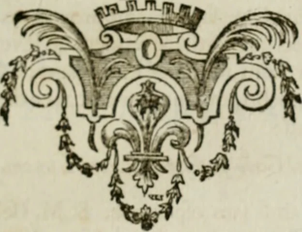 An illustration from Histoire de l'Académie royale des inscriptions et belles lettres, depuis son establissement jusqu'à présent : Avec les Mémoires de littérature tirez des registres de cette Académie depuis son renouvellement jusqu'en 1710, 1736, leaf 388