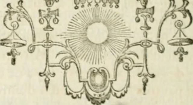 An illustration from Histoire de l'Académie royale des inscriptions et belles lettres, depuis son establissement jusqu'à présent : Avec les Mémoires de littérature tirez des registres de cette Académie depuis son renouvellement jusqu'en 1710, 1736, leaf 745