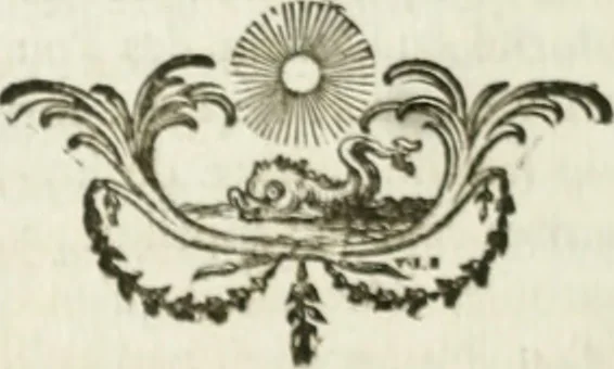 An illustration from Histoire de l'Académie royale des inscriptions et belles lettres, depuis son establissement jusqu'à présent : Avec les Mémoires de littérature tirez des registres de cette Académie depuis son renouvellement jusqu'en 1710, 1736, leaf 765