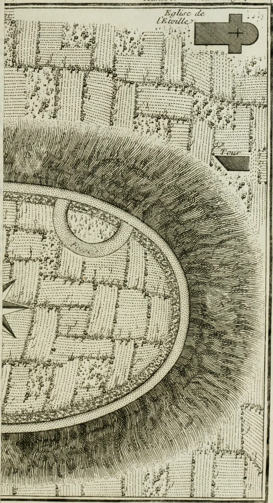 An illustration from Histoire de l'Académie royale des inscriptions et belles lettres, depuis son establissement jusqu'à présent : Avec les Mémoires de littérature tirez des registres de cette Académie depuis son renouvellement jusqu'en 1710, 1736, leaf 424