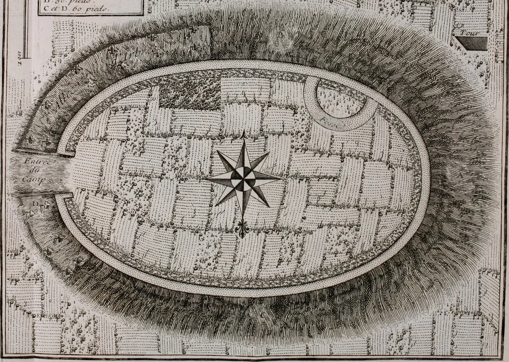An illustration from Histoire de l'Académie royale des inscriptions et belles lettres, depuis son establissement jusqu'à présent : Avec les Mémoires de littérature tirez des registres de cette Académie depuis son renouvellement jusqu'en 1710, 1736, leaf 425
