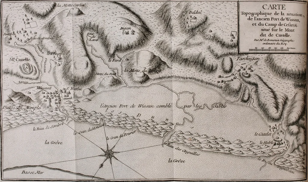 An illustration from Histoire de l'Académie royale des inscriptions et belles lettres, depuis son establissement jusqu'à présent : Avec les Mémoires de littérature tirez des registres de cette Académie depuis son renouvellement jusqu'en 1710, 1736, leaf 433