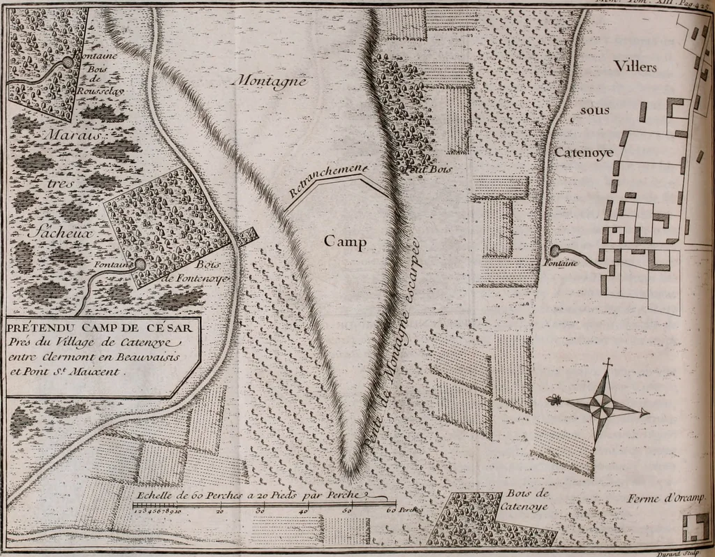An illustration from Histoire de l'Académie royale des inscriptions et belles lettres, depuis son establissement jusqu'à présent : Avec les Mémoires de littérature tirez des registres de cette Académie depuis son renouvellement jusqu'en 1710, 1736, leaf 443