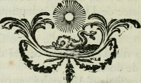 An illustration from Histoire de l'Académie royale des inscriptions et belles lettres, depuis son establissement jusqu'à présent : Avec les Mémoires de littérature tirez des registres de cette Académie depuis son renouvellement jusqu'en 1710, 1736, leaf 35