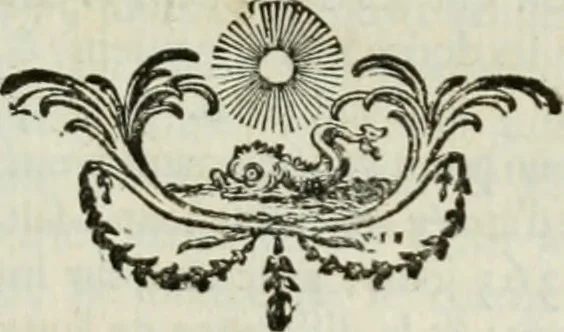 An illustration from Histoire de l'Académie royale des inscriptions et belles lettres, depuis son establissement jusqu'à présent : Avec les Mémoires de littérature tirez des registres de cette Académie depuis son renouvellement jusqu'en 1710, 1736, leaf 580