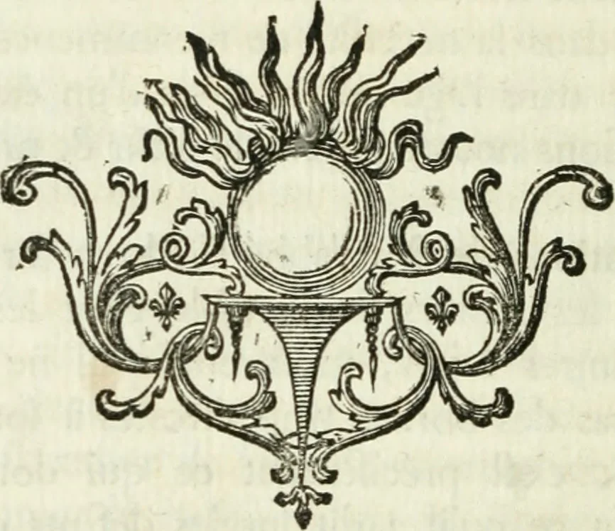 An illustration from Histoire de l'Académie royale des inscriptions et belles lettres, depuis son establissement jusqu'à présent : Avec les Mémoires de littérature tirez des registres de cette Académie depuis son renouvellement jusqu'en 1710, 1736, leaf 439