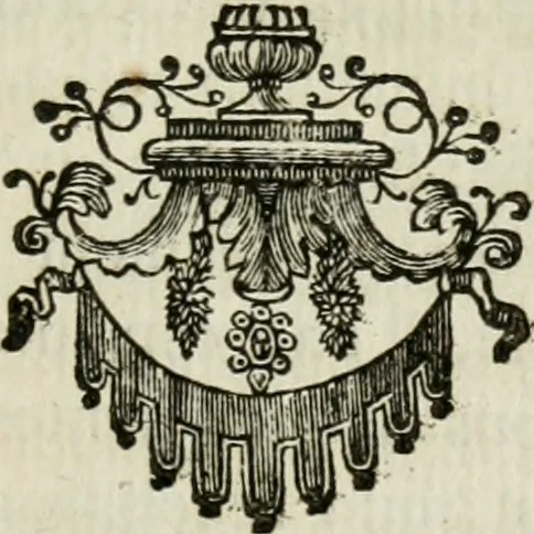 An illustration from Histoire de l'Académie royale des inscriptions et belles lettres, depuis son establissement jusqu'à présent : Avec les Mémoires de littérature tirez des registres de cette Académie depuis son renouvellement jusqu'en 1710, 1736, leaf 84