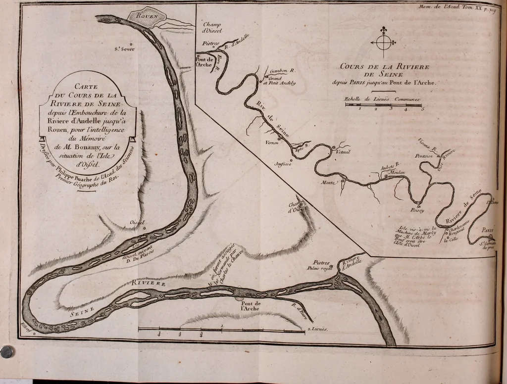 An illustration from Histoire de l'Académie royale des inscriptions et belles lettres, depuis son establissement jusqu'à présent : Avec les Mémoires de littérature tirez des registres de cette Académie depuis son renouvellement jusqu'en 1710, 1736, leaf 121