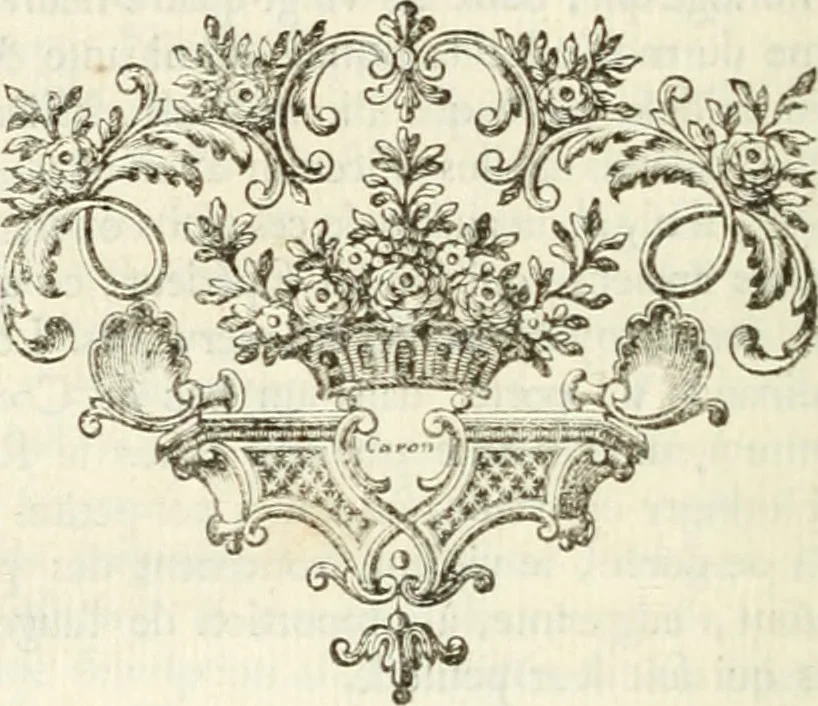 An illustration from Histoire de l'Académie royale des inscriptions et belles lettres, depuis son establissement jusqu'à présent : Avec les Mémoires de littérature tirez des registres de cette Académie depuis son renouvellement jusqu'en 1710, 1736, leaf 473