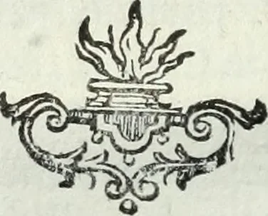 An illustration from Histoire de l'Académie royale des inscriptions et belles lettres, depuis son establissement jusqu'à présent : Avec les Mémoires de littérature tirez des registres de cette Académie depuis son renouvellement jusqu'en 1710, 1736, leaf 121