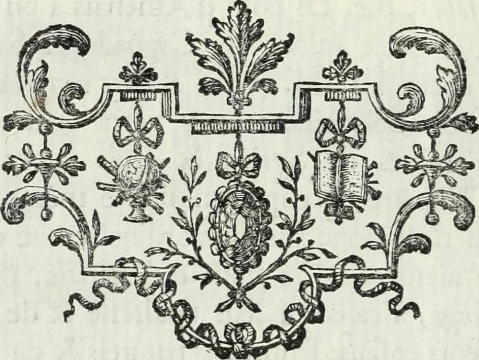 An illustration from Histoire de l'Académie royale des inscriptions et belles lettres, depuis son establissement jusqu'à présent : Avec les Mémoires de littérature tirez des registres de cette Académie depuis son renouvellement jusqu'en 1710, 1736, leaf 213