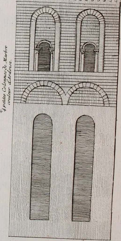 An illustration from Histoire de l'Académie royale des inscriptions et belles lettres, depuis son establissement jusqu'à présent : Avec les Mémoires de littérature tirez des registres de cette Académie depuis son renouvellement jusqu'en 1710, 1736, leaf 227