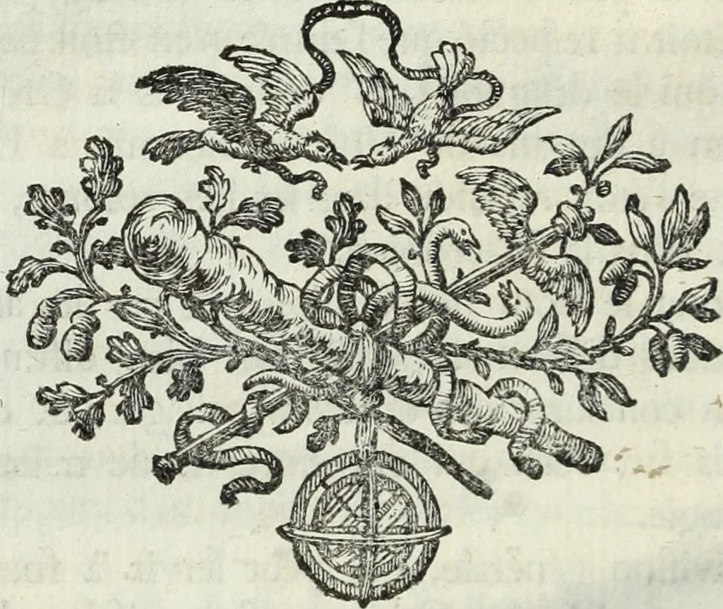 An illustration from Histoire de l'Académie royale des inscriptions et belles lettres, depuis son establissement jusqu'à présent : Avec les Mémoires de littérature tirez des registres de cette Académie depuis son renouvellement jusqu'en 1710, 1736, leaf 63