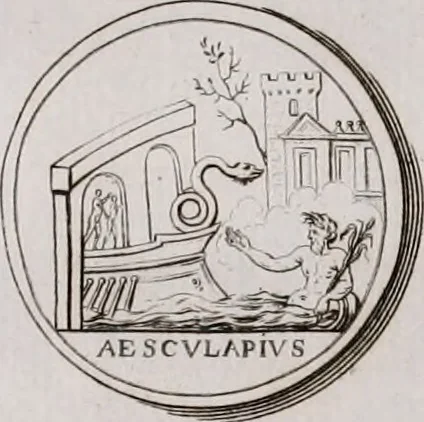 An illustration from Histoire de l'Académie royale des inscriptions et belles lettres, depuis son establissement jusqu'à présent : Avec les Mémoires de littérature tirez des registres de cette Académie depuis son renouvellement jusqu'en 1710, 1736, leaf 719