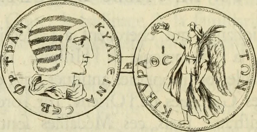 An illustration from Histoire de l'Académie royale des inscriptions et belles lettres, depuis son establissement jusqu'à présent : Avec les Mémoires de littérature tirez des registres de cette Académie depuis son renouvellement jusqu'en 1710, 1736, leaf 137