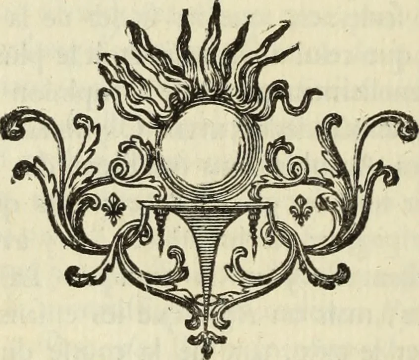 An illustration from Histoire de l'Académie royale des inscriptions et belles lettres, depuis son establissement jusqu'à présent : Avec les Mémoires de littérature tirez des registres de cette Académie depuis son renouvellement jusqu'en 1710, 1736, leaf 583