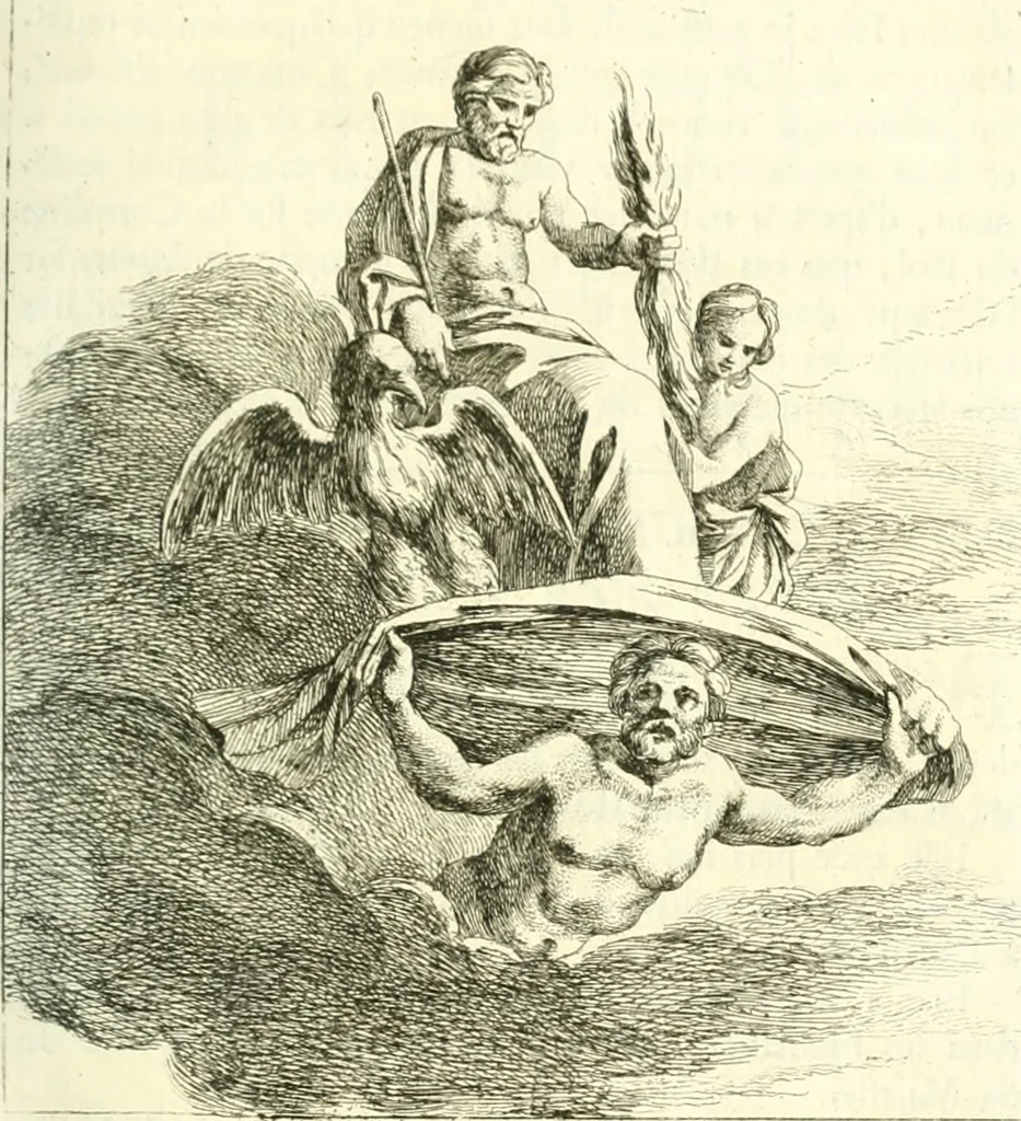 An illustration from Histoire de l'Académie royale des inscriptions et belles lettres, depuis son establissement jusqu'à présent : Avec les Mémoires de littérature tirez des registres de cette Académie depuis son renouvellement jusqu'en 1710, 1736, leaf 224