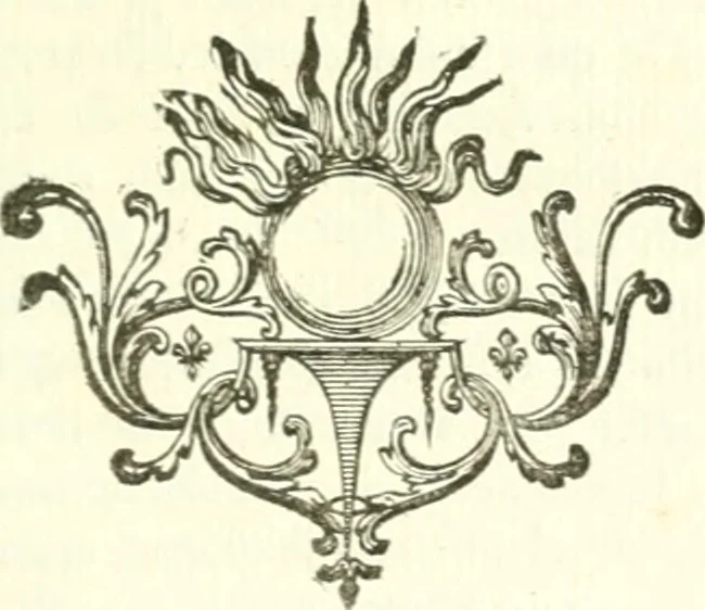 An illustration from Histoire de l'Académie royale des inscriptions et belles lettres, depuis son establissement jusqu'à présent : Avec les Mémoires de littérature tirez des registres de cette Académie depuis son renouvellement jusqu'en 1710, 1736, leaf 366