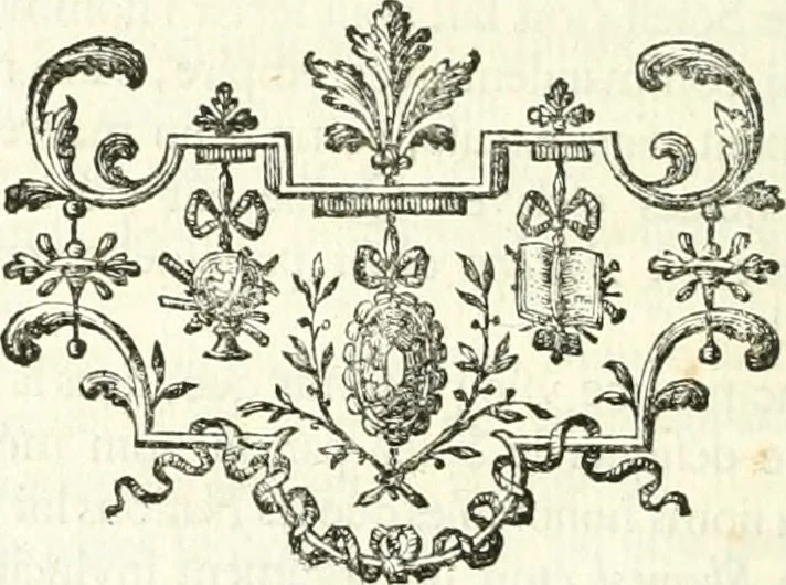 An illustration from Histoire de l'Académie royale des inscriptions et belles lettres, depuis son establissement jusqu'à présent : Avec les Mémoires de littérature tirez des registres de cette Académie depuis son renouvellement jusqu'en 1710, 1736, leaf 445
