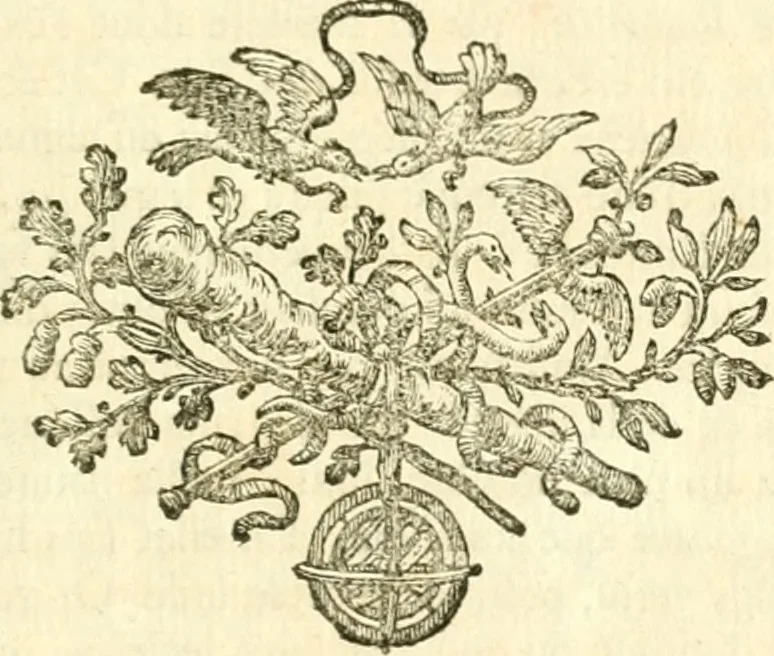 An illustration from Histoire de l'Académie royale des inscriptions et belles lettres, depuis son establissement jusqu'à présent : Avec les Mémoires de littérature tirez des registres de cette Académie depuis son renouvellement jusqu'en 1710, 1736, leaf 710