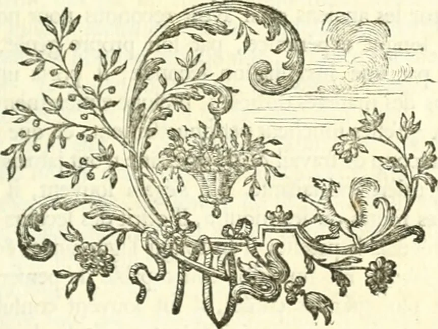 An illustration from Histoire de l'Académie royale des inscriptions et belles lettres, depuis son establissement jusqu'à présent : Avec les Mémoires de littérature tirez des registres de cette Académie depuis son renouvellement jusqu'en 1710, 1736, leaf 758
