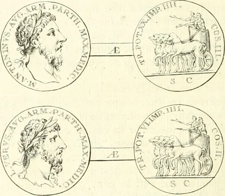 An illustration from Histoire de l'Académie royale des inscriptions et belles lettres, depuis son establissement jusqu'à présent : Avec les Mémoires de littérature tirez des registres de cette Académie depuis son renouvellement jusqu'en 1710, 1736, leaf 95